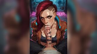 Tuyển tập 3D chị đại Valerie trong con game Cyberpunk 2077