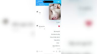 Gái xinh 2k6 kheo bướm chat sex với bạn trai