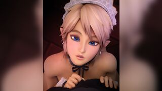 Bé femboy Link cute phục vụ Chủ nhân hết mình