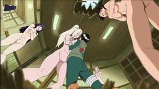 Naruto cảnh tắm suối nước nóng full không che