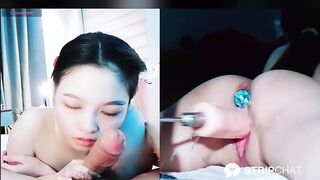 vừa bú vừa chơi sextoy